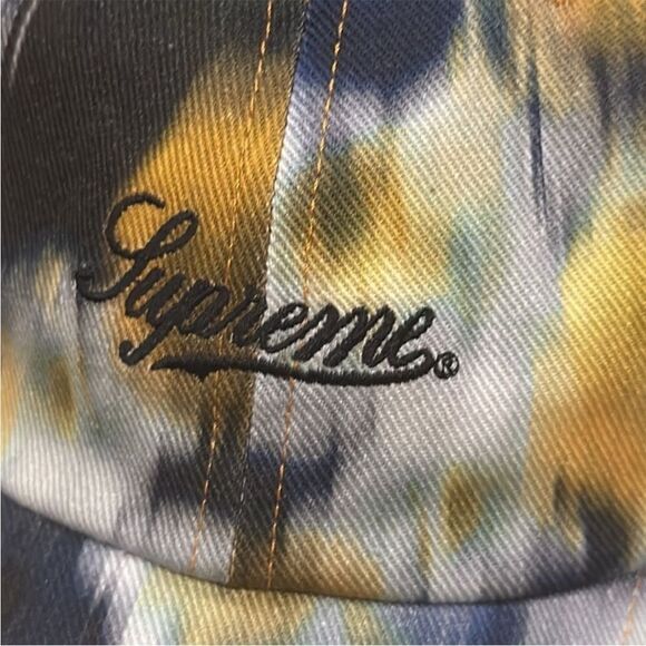 Supreme Liberty Floral Tie-Dye 6-panel Baseball Hat Cap Unisex - Picture 3 of 7